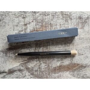 MERIT Brush No. 2 – Double-Sided Eyeshadow Brush (NIB)